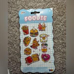 Foodie Shaker Stickers 10 pieces